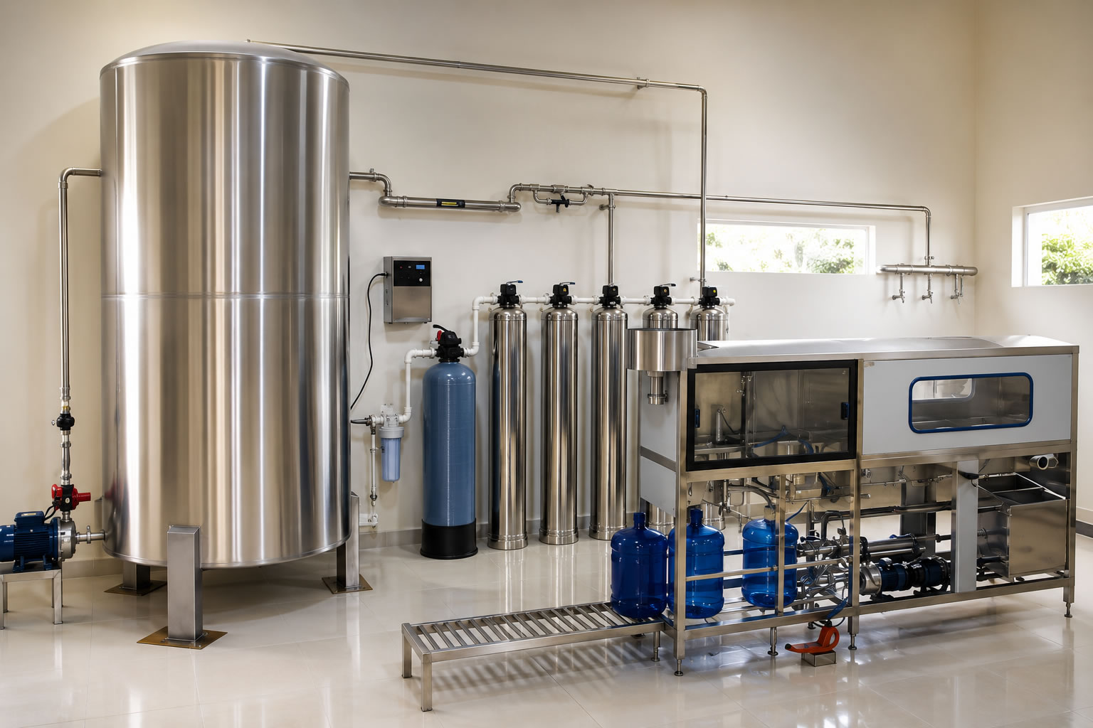 Sistema industrial Aqua Hunza